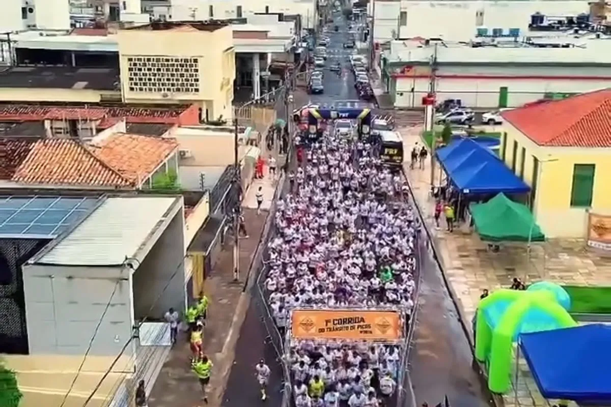 Picos realiza 1ª Corrida do Trânsito com mais de 600 participantes