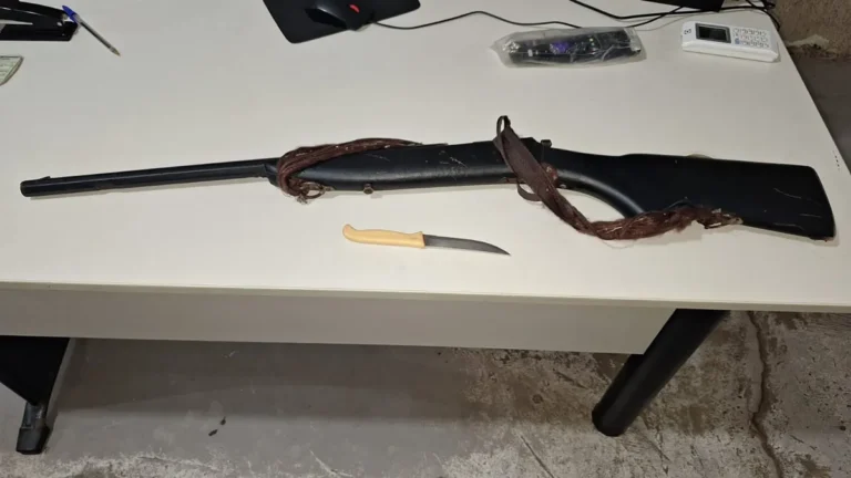 Homem tenta atirar contra a irmã e é preso na zona rural de Monsenhor Hipólito