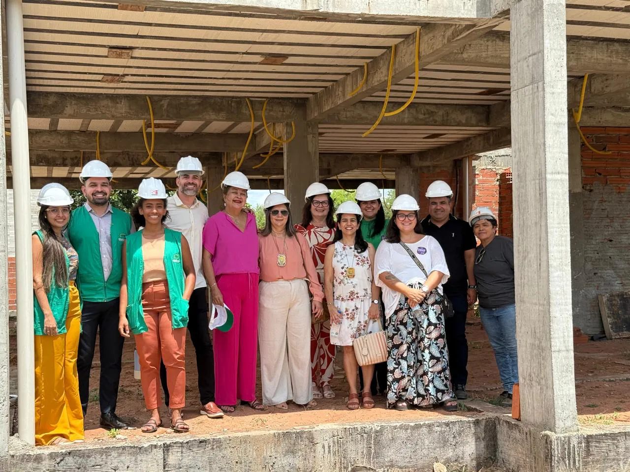 Sempi visita obra do Centro de Referência da Casa da Mulher de Picos