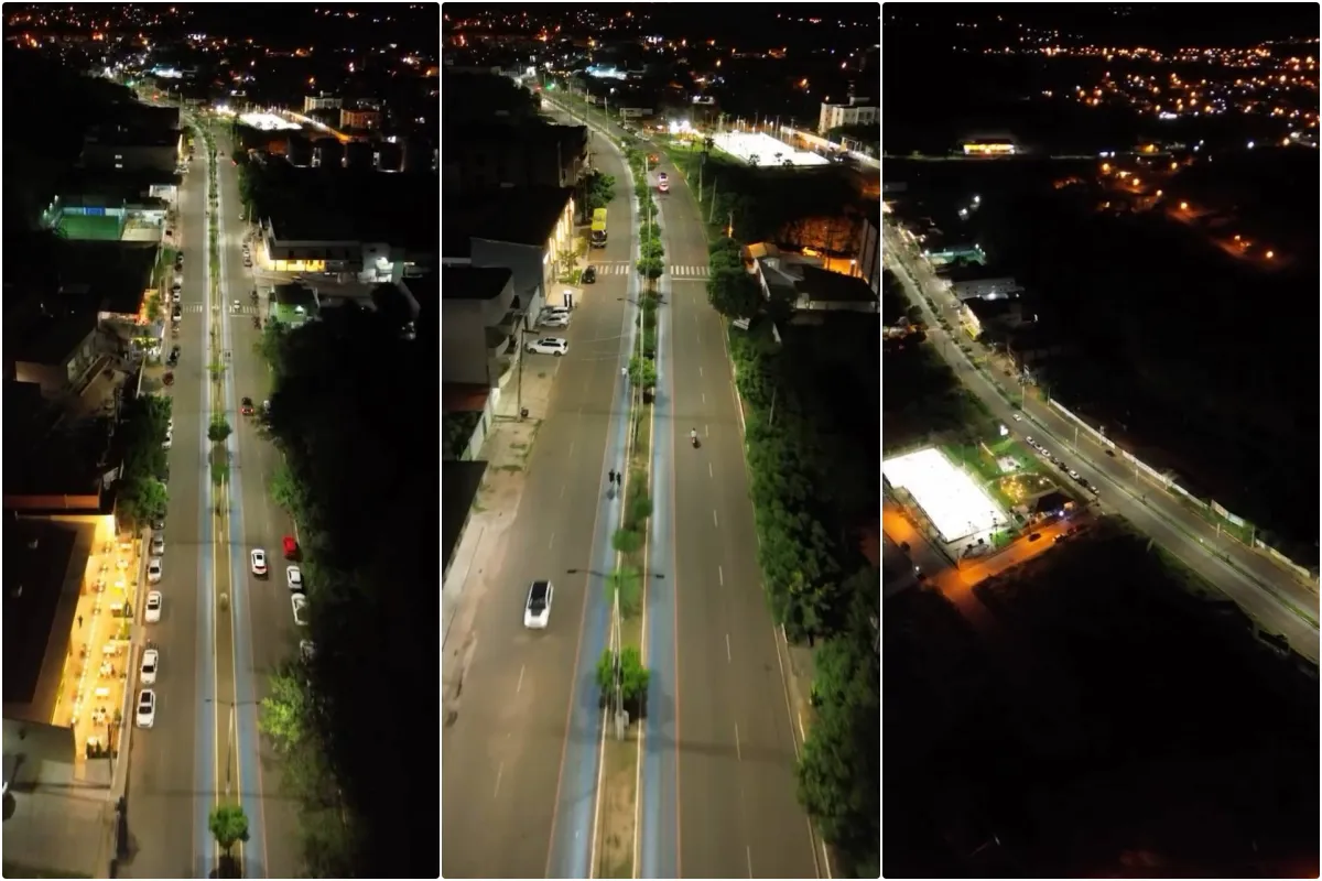 Prefeito de Picos, Dr. Pablo Santos, amplia iluminação pública da Avenida Severo Eulálio; veja vídeo