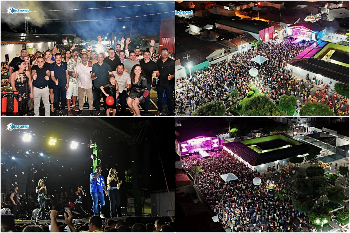 Shows de Seu Desejo, Brasas do Forró, Xenhenhem, Edu Safadão e Danilo Pisada e Mailson Show reúnem multidão na festa do 61º aniversário de Santo Antônio de Lisboa
