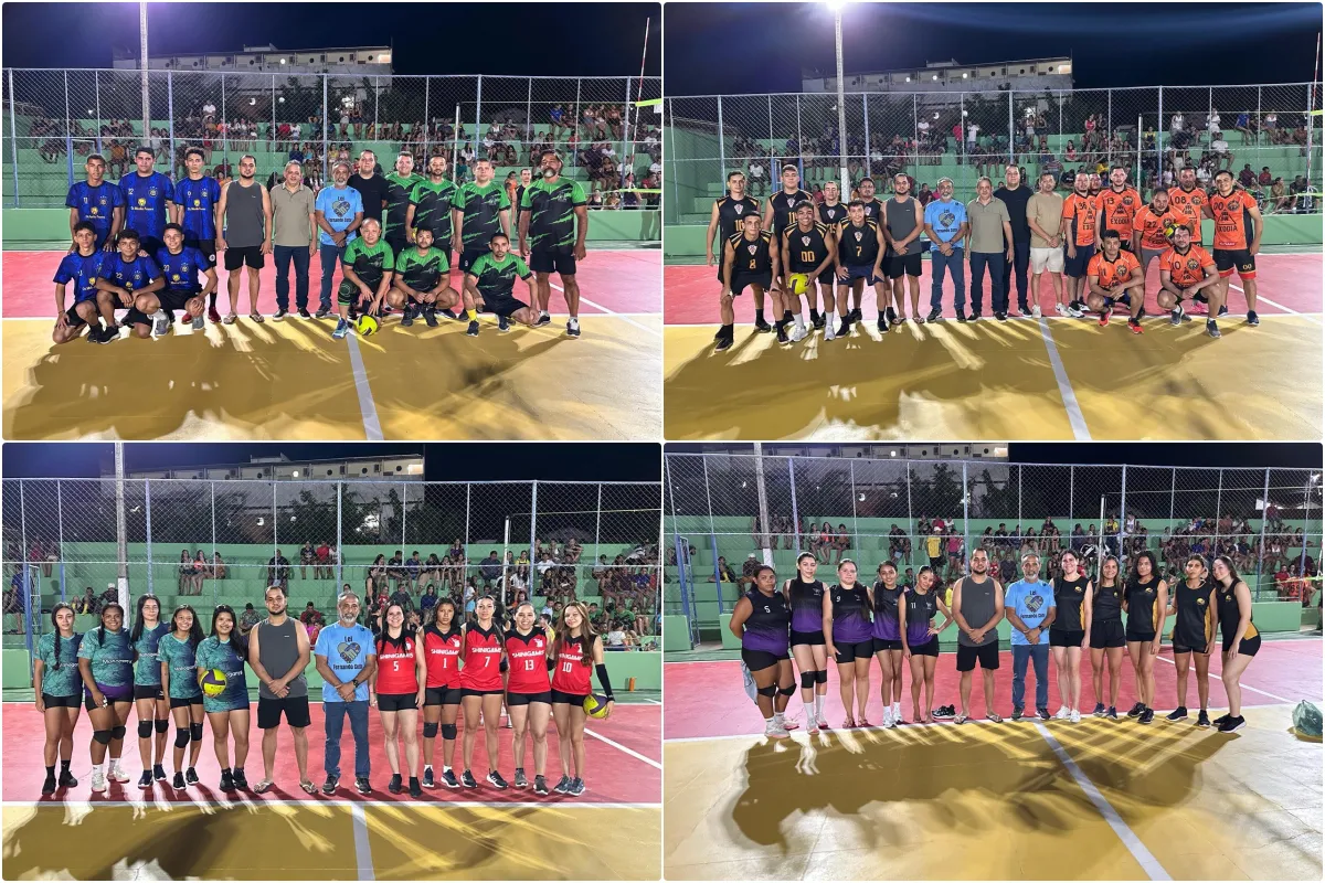Torneios de Vôlei marcam segundo dia de atividades do 61º aniversário de Santo Antônio de Lisboa