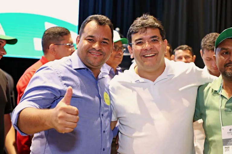 Prefeito Jaillson Campos e comitiva de Geminiano participam de plenária com governador Rafael Fonteles no Diálogos pelo Piauí