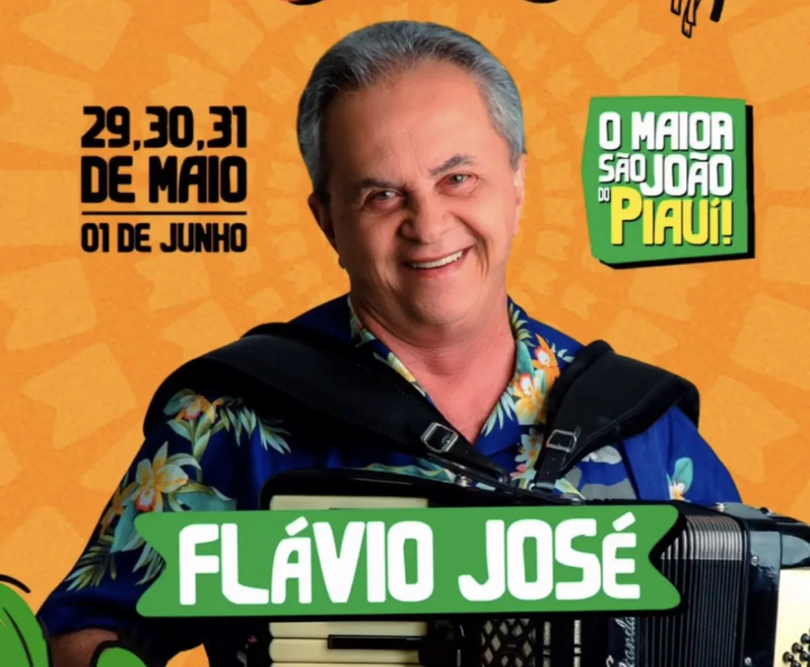 Prefeito Dr. Pablo Santos anuncia Flávio José como terceira atração do Picos Cidade Junina