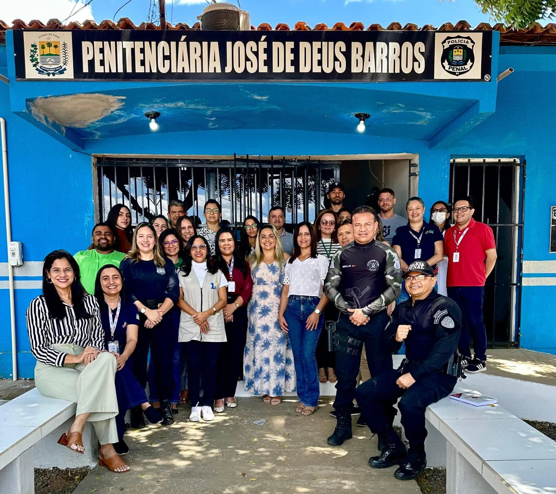 Sesapi e Sejus promovem ação para fortalecer a saúde no sistema prisional em Picos