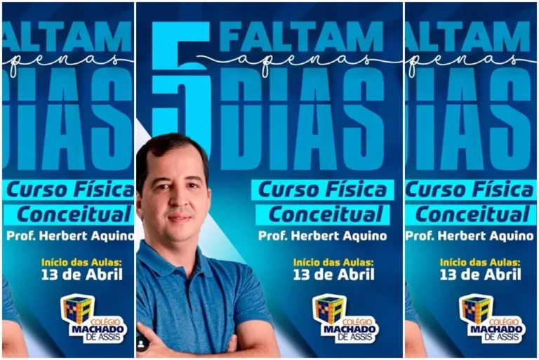 Colégio Machado de Assis de Picos promoverá curso de “Física Conceitual” tendo em vista o ENEM