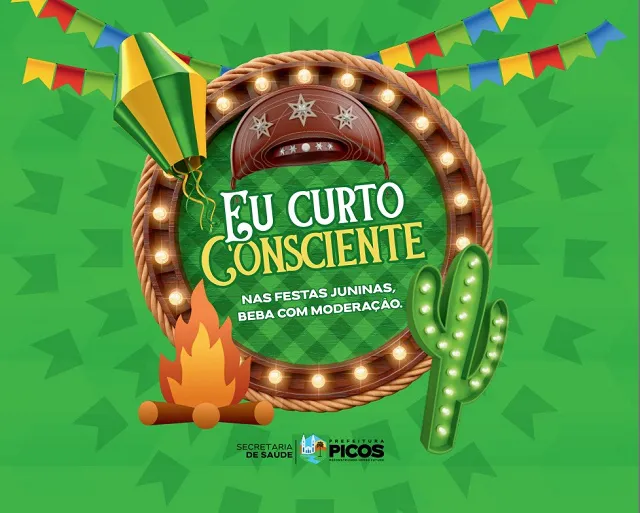 Secretaria de Saúde realiza campanha de conscientização durante o São João de Picos
