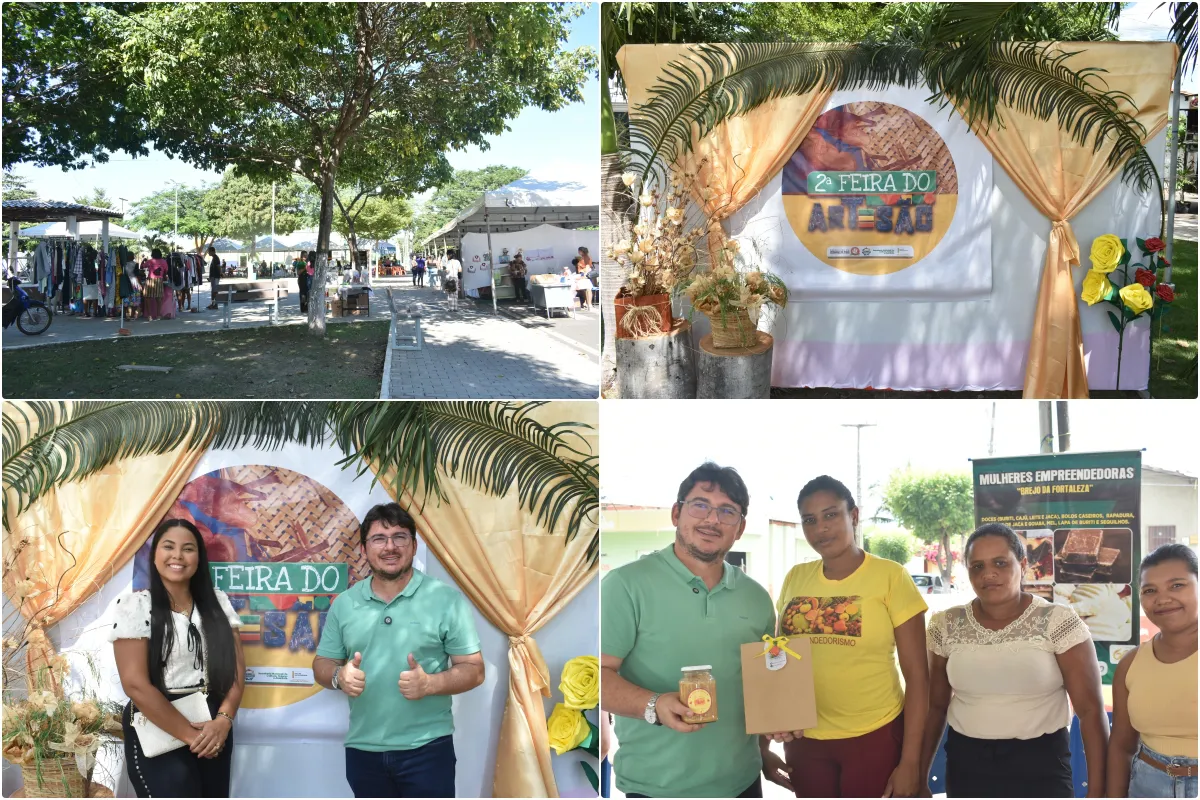 2ª Feira do Artesão valoriza a cultura e movimenta a economia em Ipiranga do Piauí