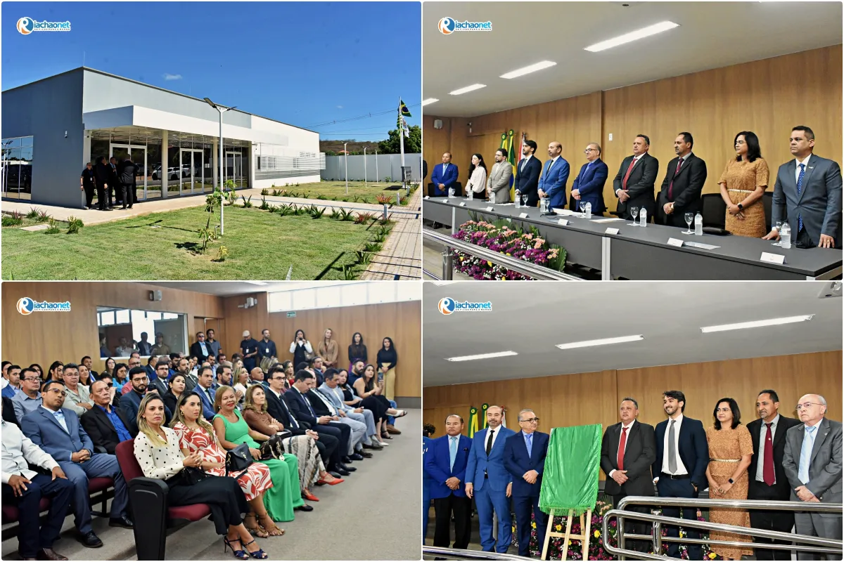 Novo Fórum da Comarca de Itainópolis é inaugurado com instalações amplas e modernas; veja fotos