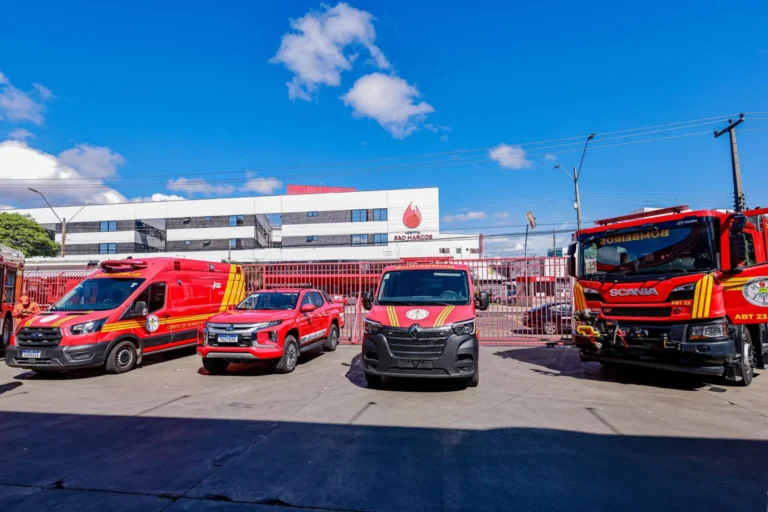 Corpo de Bombeiros terá reforço nas operações com a chegada de novas viaturas e equipamentos