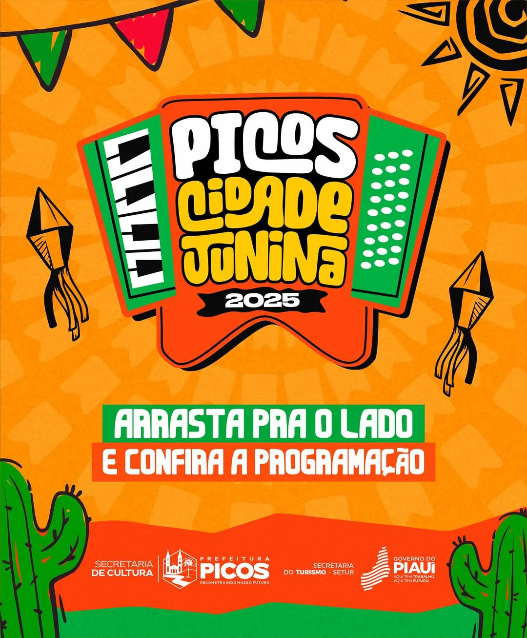 Prefeitura divulga programação oficial do Picos Cidade Junina