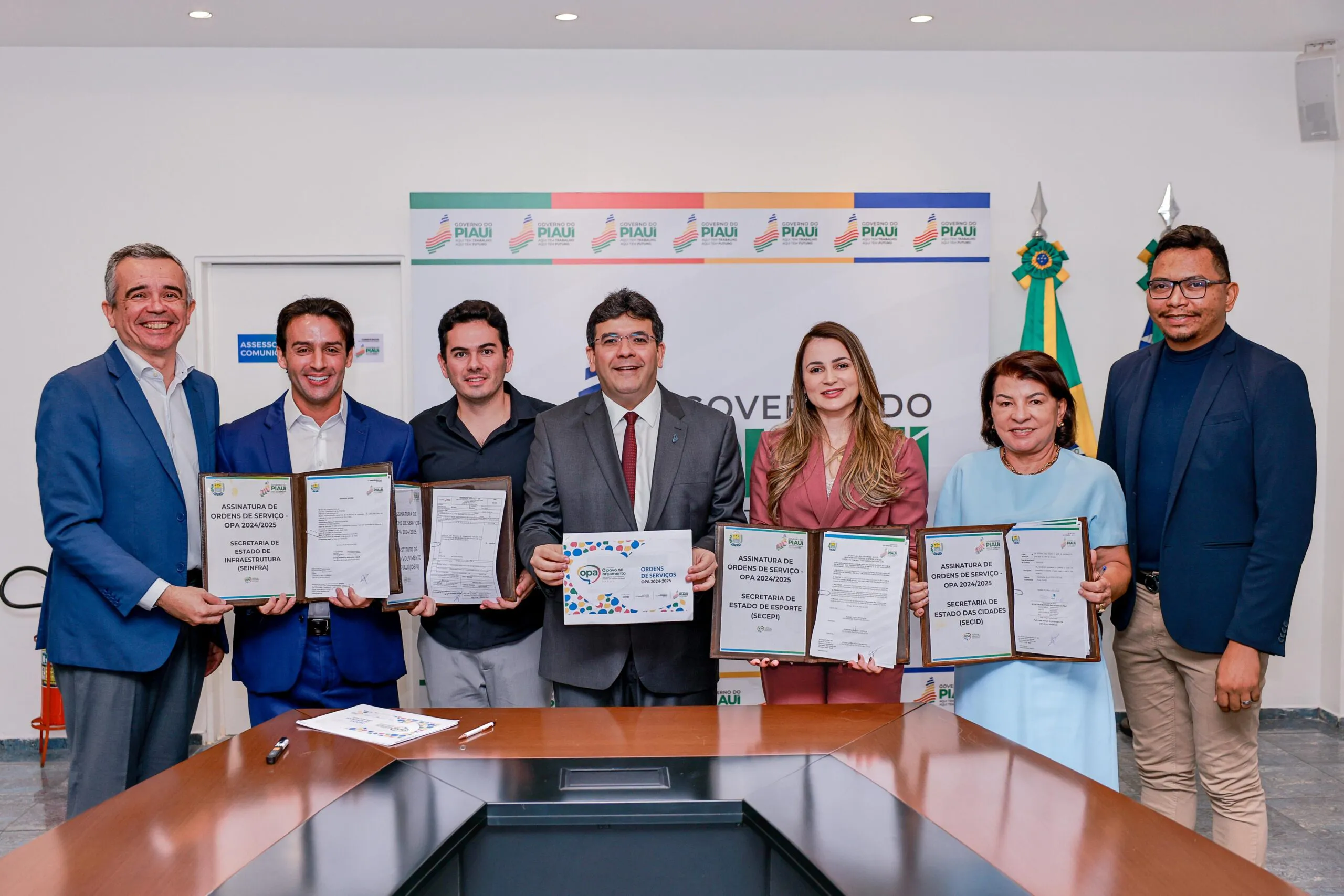 Rafael Fonteles autoriza 27 obras do OPA para Picos e mais quatro municípios com investimento de R$ 12,6 milhões
