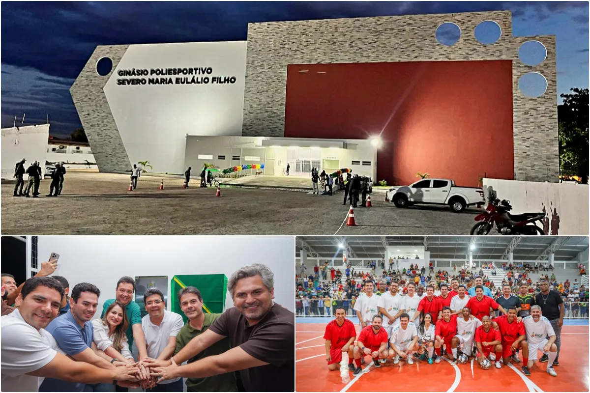 Maior ginásio poliesportivo do interior do estado do Piauí é inaugurado em Picos