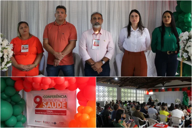 Prefeitura de Santo Antônio de Lisboa realiza 9ª Conferência Municipal de Saúde; veja fotos