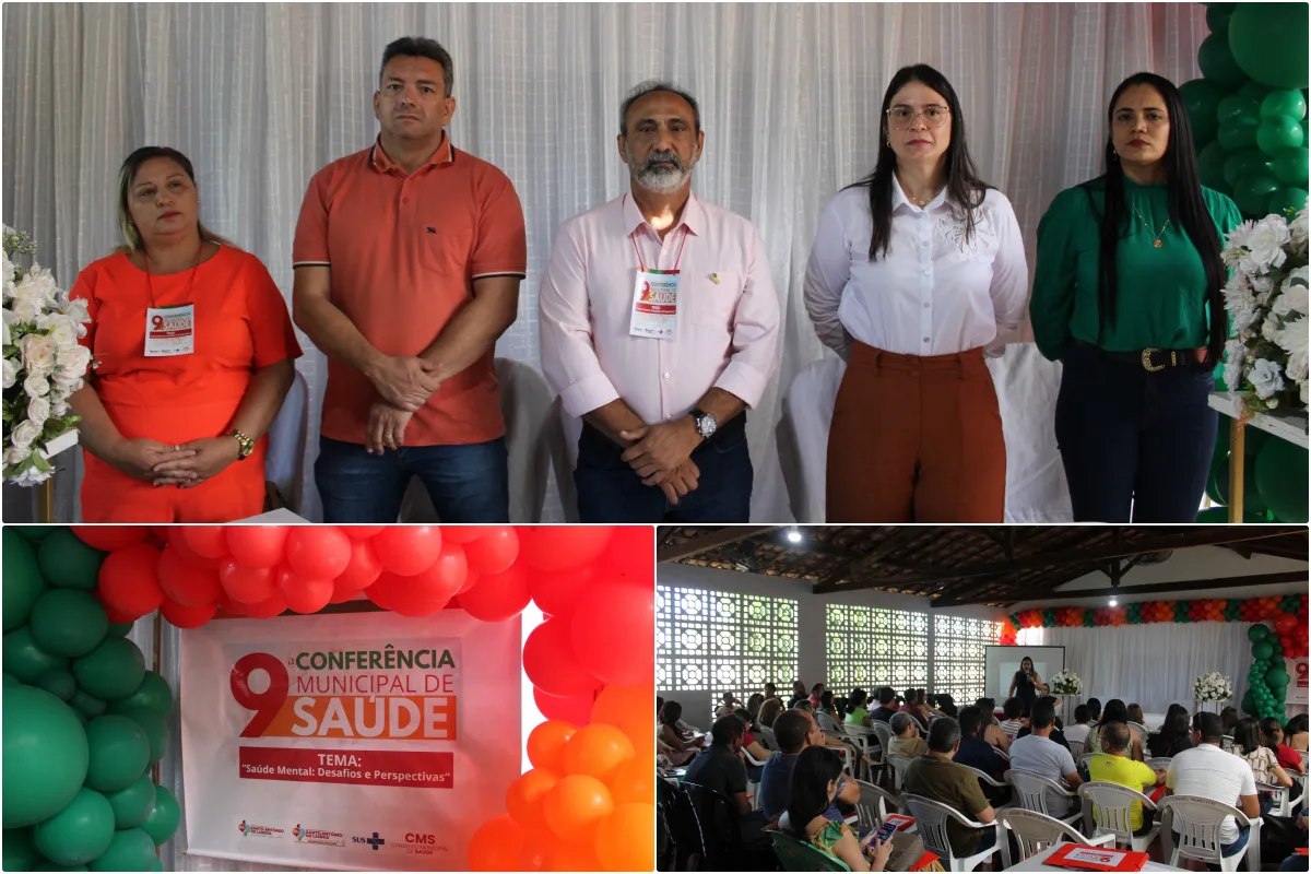 Prefeitura de Santo Antônio de Lisboa realiza 9ª Conferência Municipal de Saúde; veja fotos