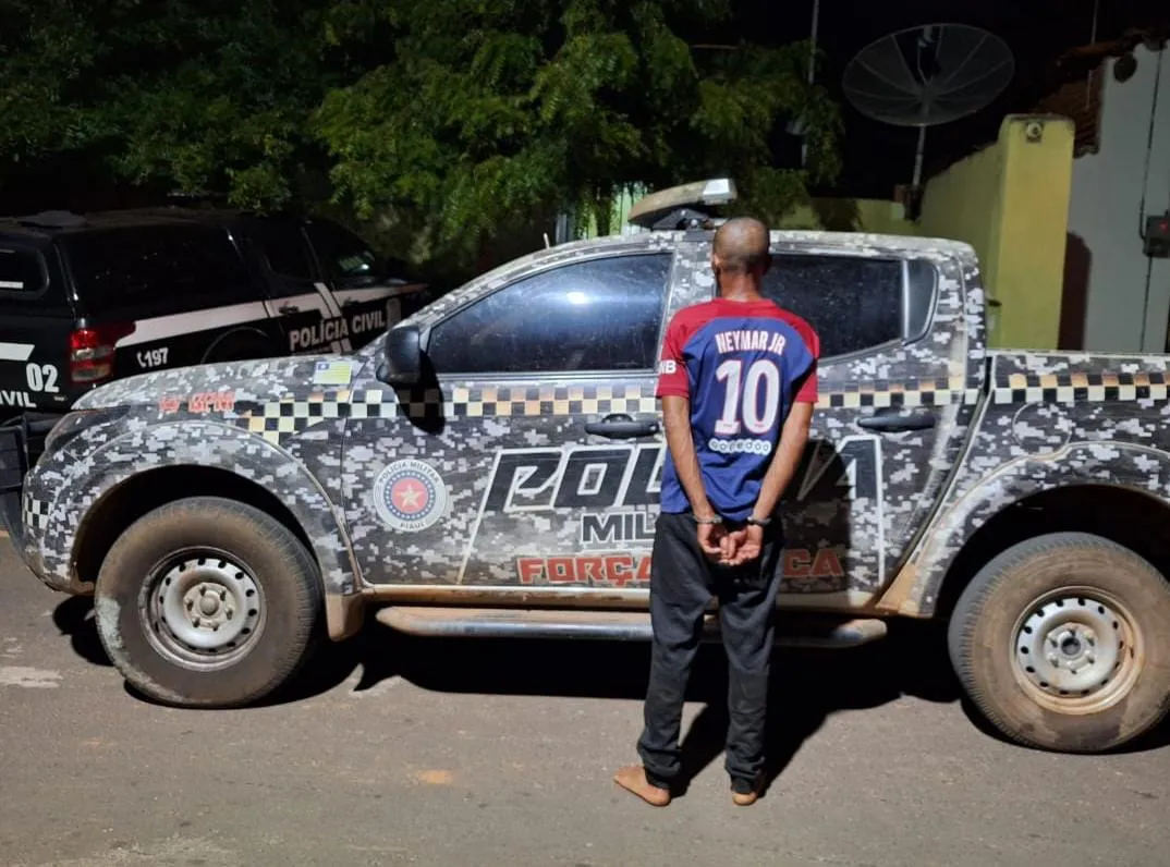 Polícia prende homem suspeito de diversos crimes em Simplício Mendes