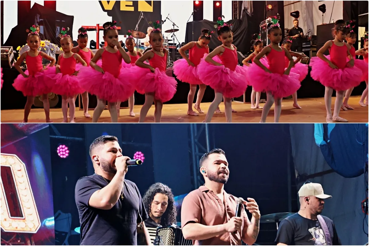Espetáculo de ballet e shows marcam a penúltima noite do Palco Cultural da SDJ de Ipiranga do Piauí; veja fotos