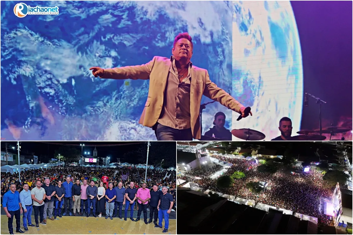 Leonardo se apresenta na 5ª noite da Semana Juventude de Ipiranga e atrai maior público da história do evento