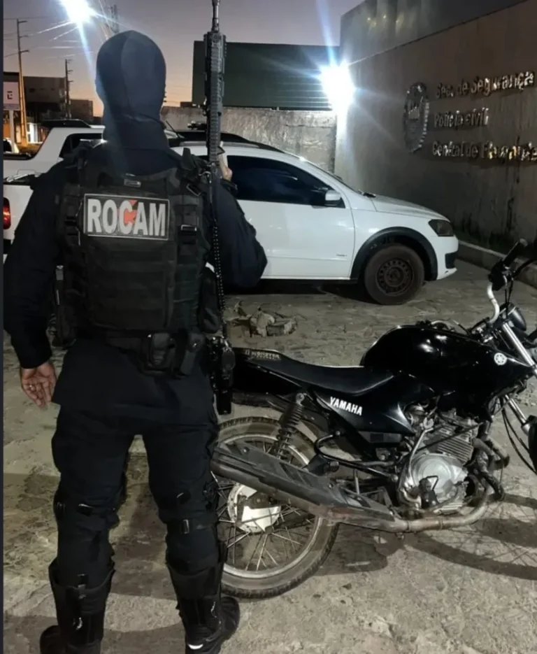 Em Picos, Polícia recupera moto furtada e homem é conduzido por receptação