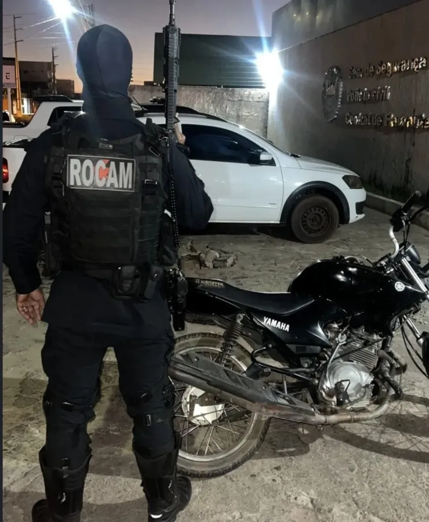 Em Picos, Polícia recupera moto furtada e homem é conduzido por receptação