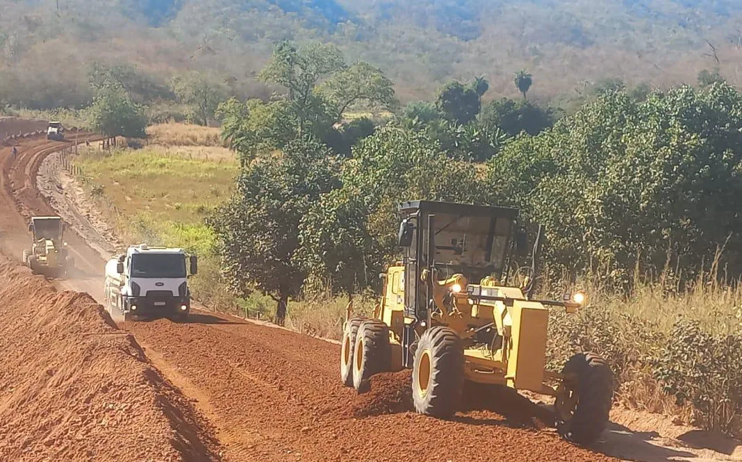 Idepi avança na obra de implantação de pavimentação asfáltica em municípios do Piauí