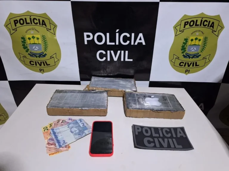 Em Picos, polícia apreende 2,5kg de cocaína e casal é preso em flagrante  