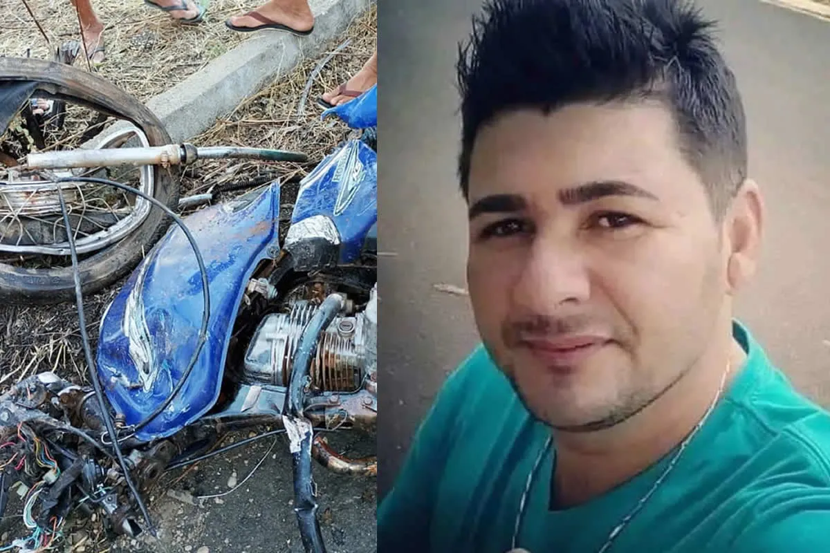Motociclista morre em colisão na rodovia que liga Monsenhor Hipólito à BR-020