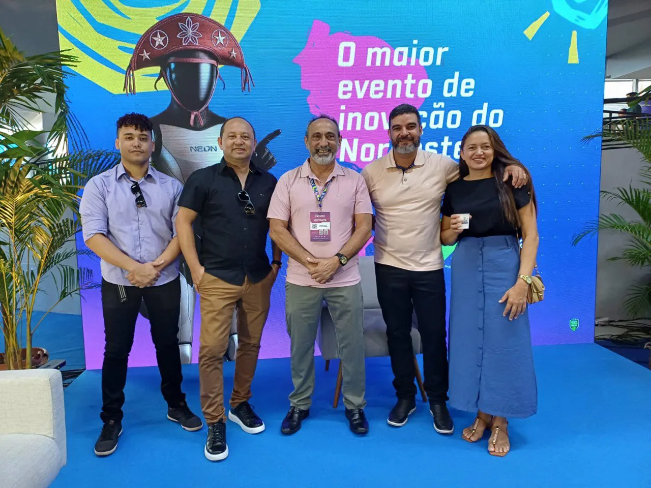 Prefeito Erivaldo Lopes participa do NEON e destaca importância do evento para fortalecimento da gestão pública e fomento ao empreendedorismo local