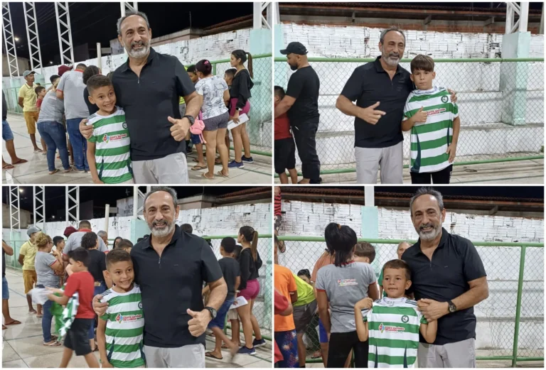 Prefeitura de Santo Antônio de Lisboa entrega uniformes para alunos da Escolinha de Futebol e anuncia novo projeto esportivo para juventude