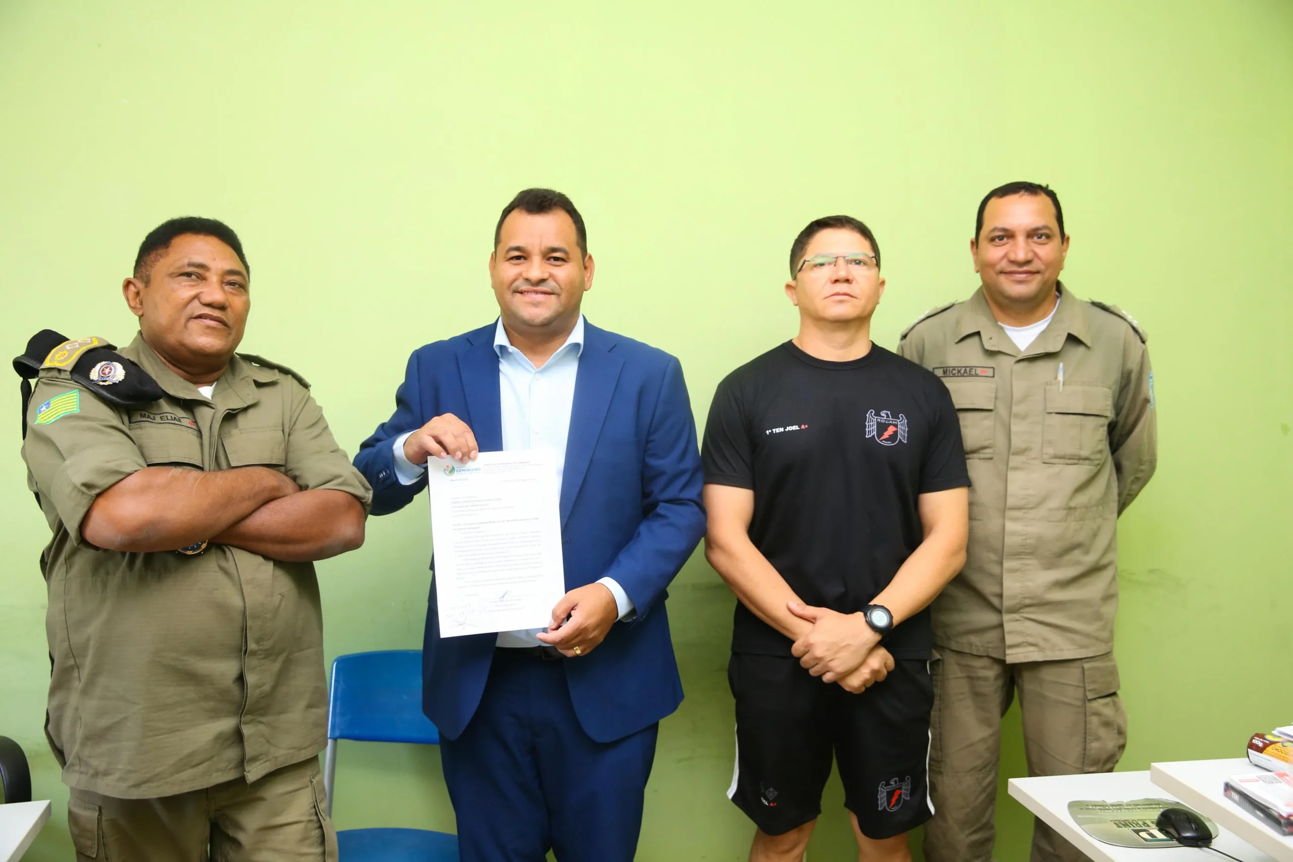 Forças militares confirmam presença no desfile de 7 de Setembro após convite do Prefeito Jaillson Campos