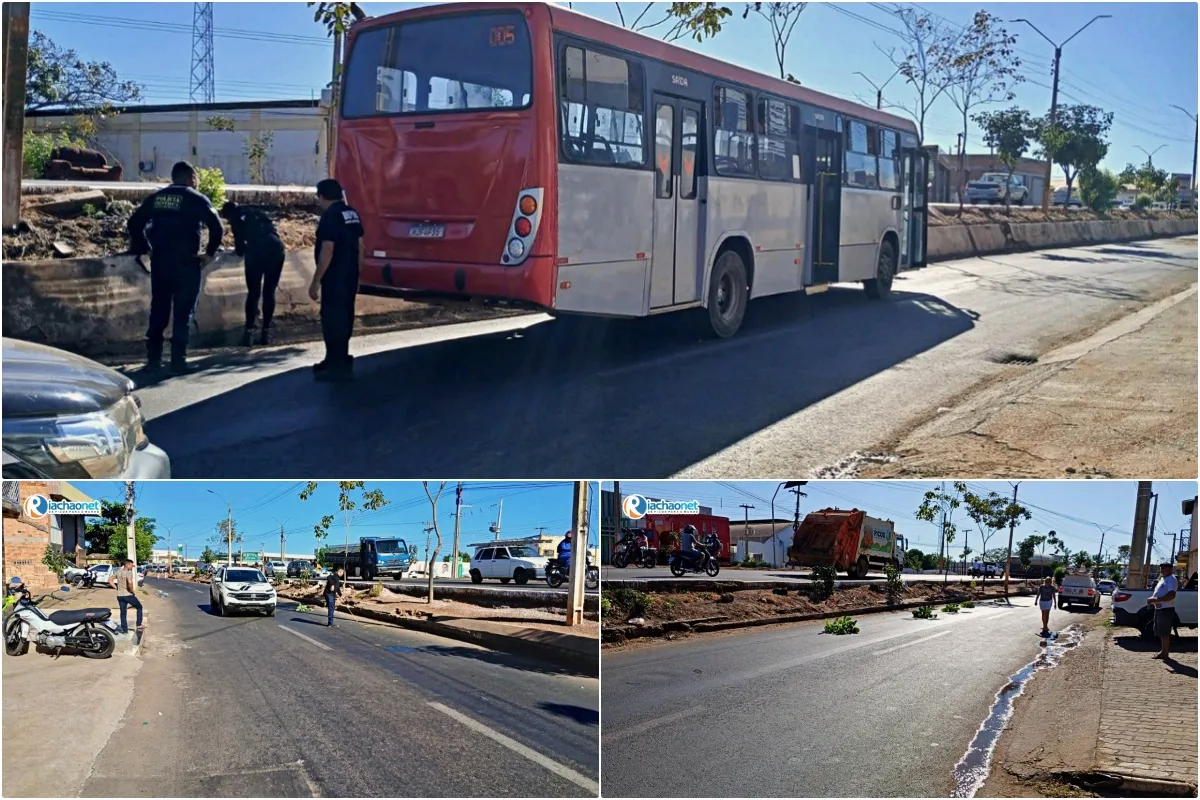 Idosa morre após ser atropelada por ônibus coletivo em Picos