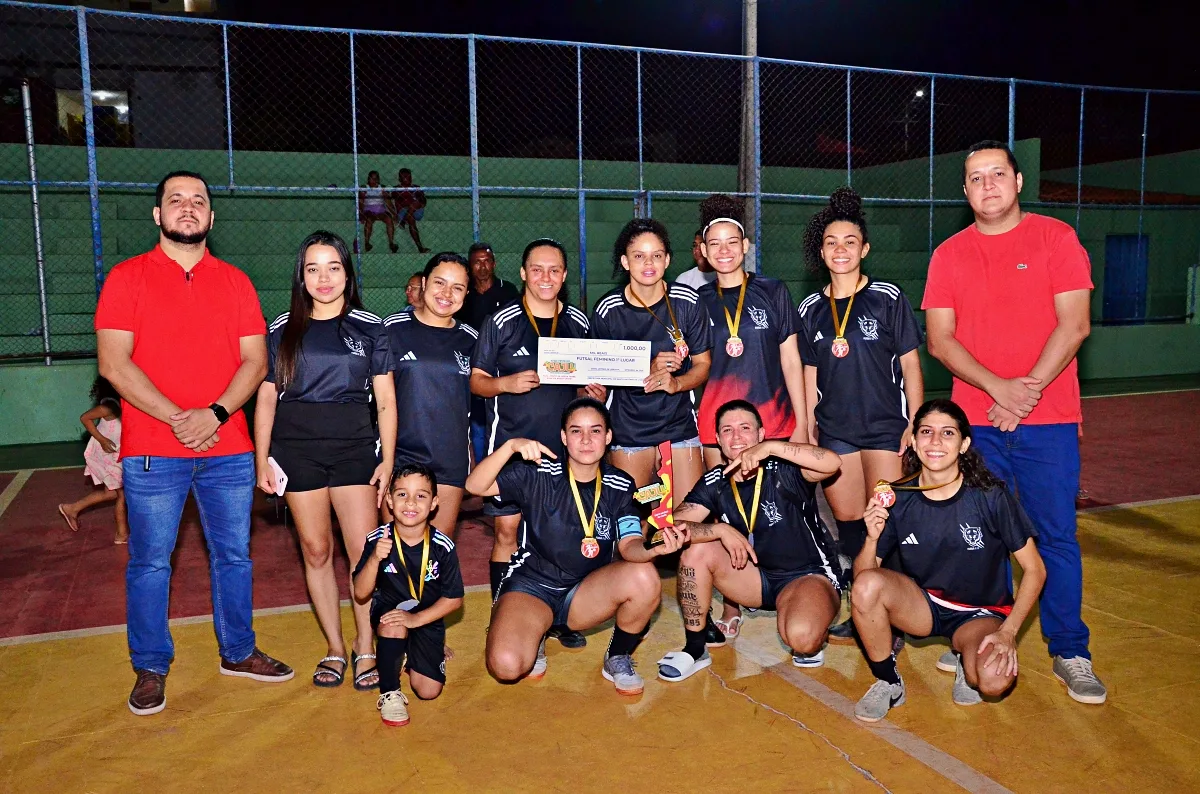 Fúria vence Corujão na final e conquista o Torneio de Futsal Feminino na XVIII Festa do Caju de Santo Antônio de Lisboa