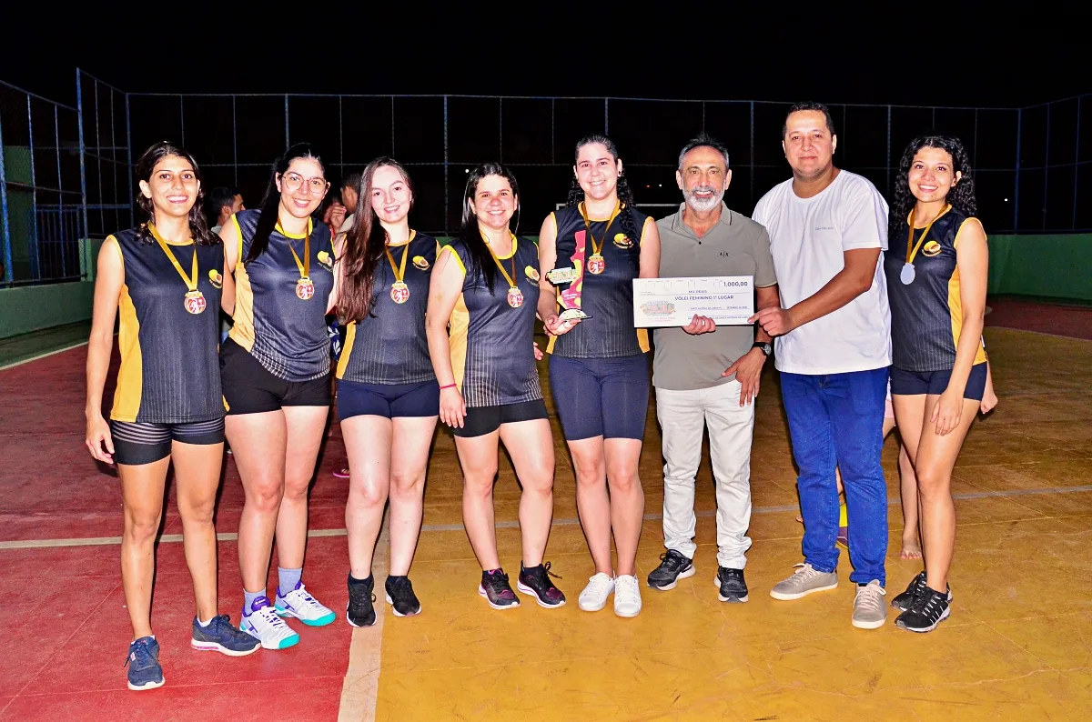 Maracuginas conquista o Torneio de Vôlei Feminino na XVIII Festa do Caju de Santo Antônio de Lisboa