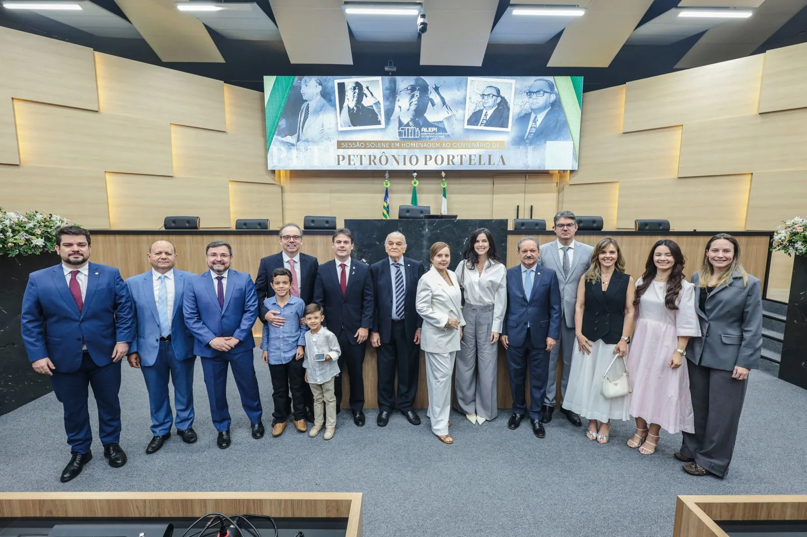 Alepi realiza sessão solene em homenagem ao centenário de Petrônio Portela por proposição de Severo Eulálio