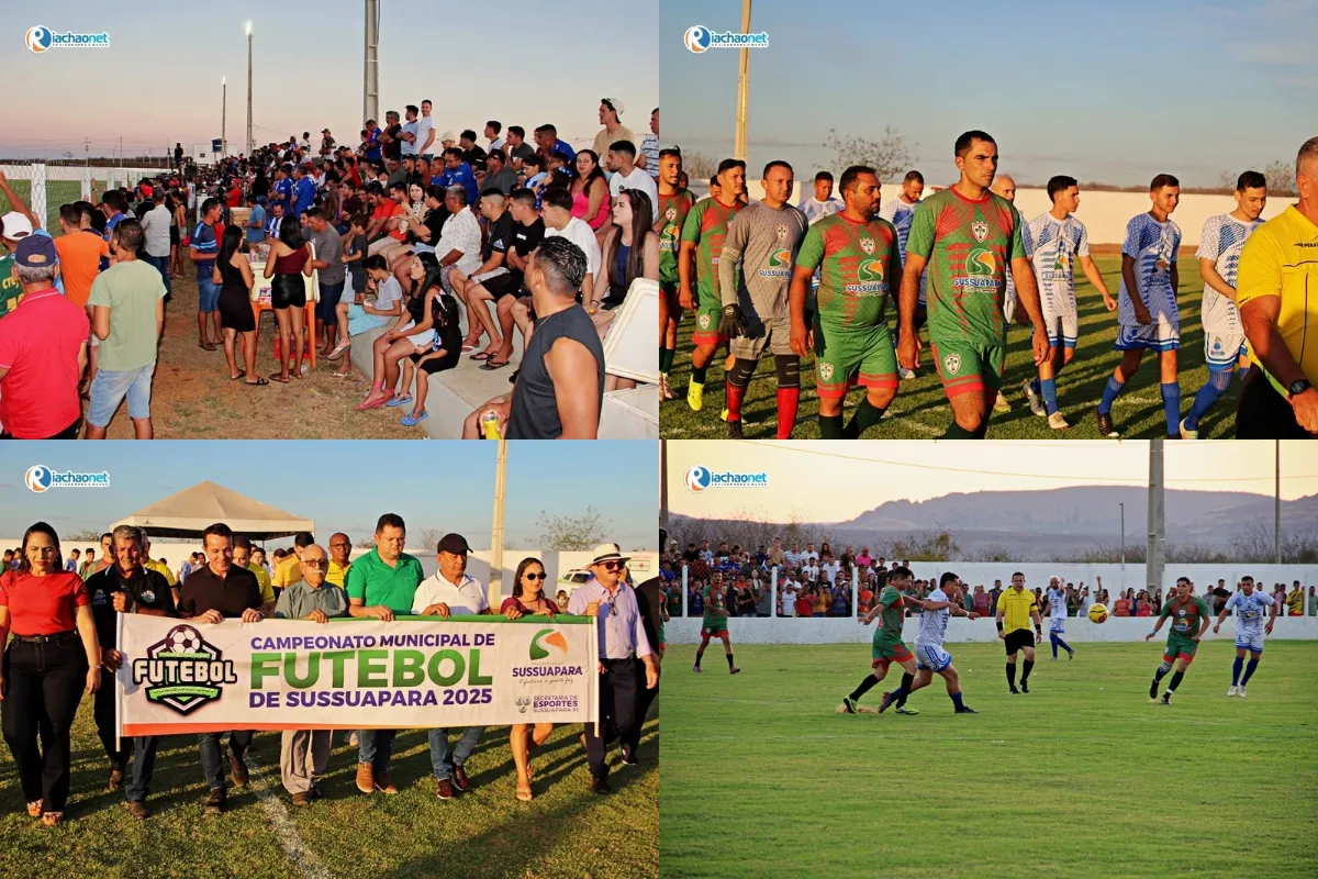 Campeonato Municipal de Futebol de Sussuapara inicia com presença de grande público e premiação de R$ 28 mil