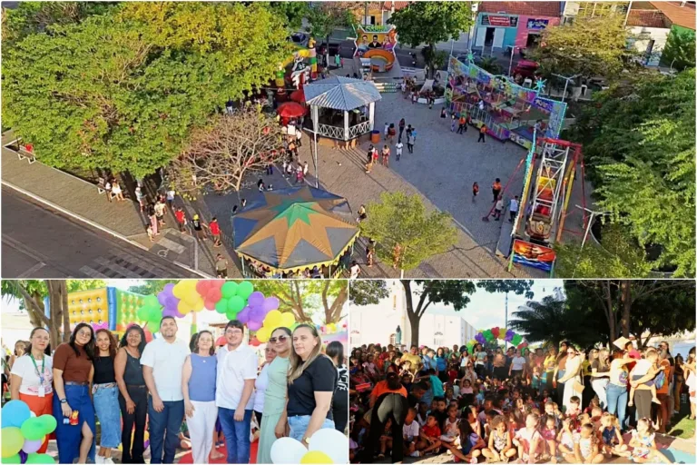 Prefeitura de Ipiranga do Piauí realiza 4ª Festival da Primeira Infância com atividades educativas e recreativas para mais de 500 crianças