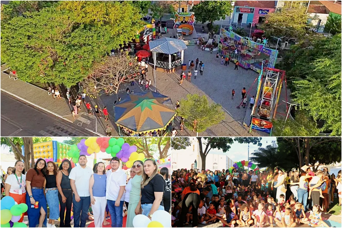 Prefeitura de Ipiranga do Piauí realiza 4ª Festival da Primeira Infância com atividades educativas e recreativas para mais de 500 crianças