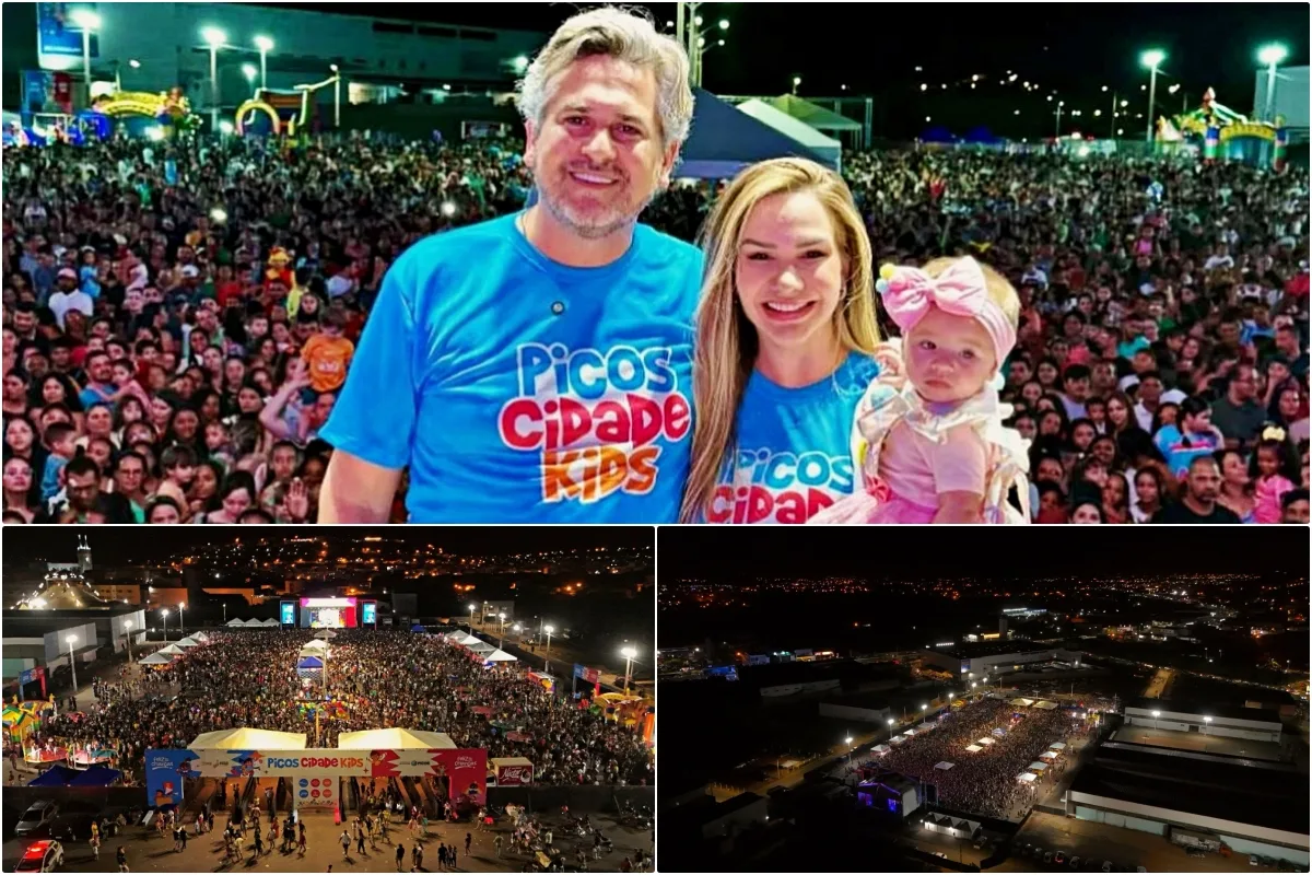 Prefeitura realiza grande comemoração em alusão ao Dia das Crianças e reúne multidão no Picos Cidade Kids