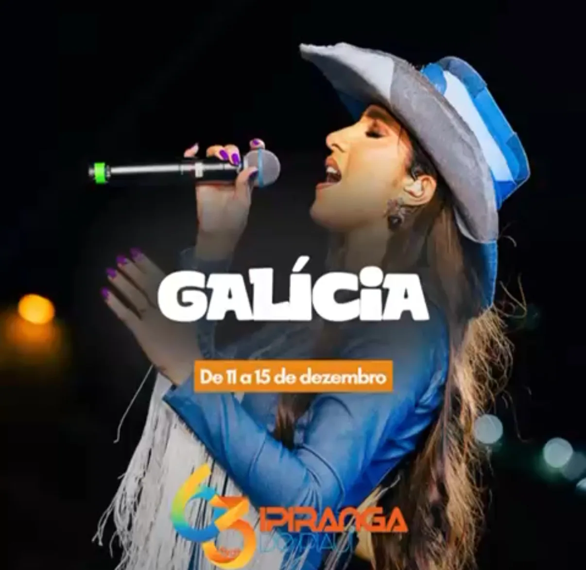 Galícia é atração confirmada no aniversário de 63 anos de Ipiranga do Piauí