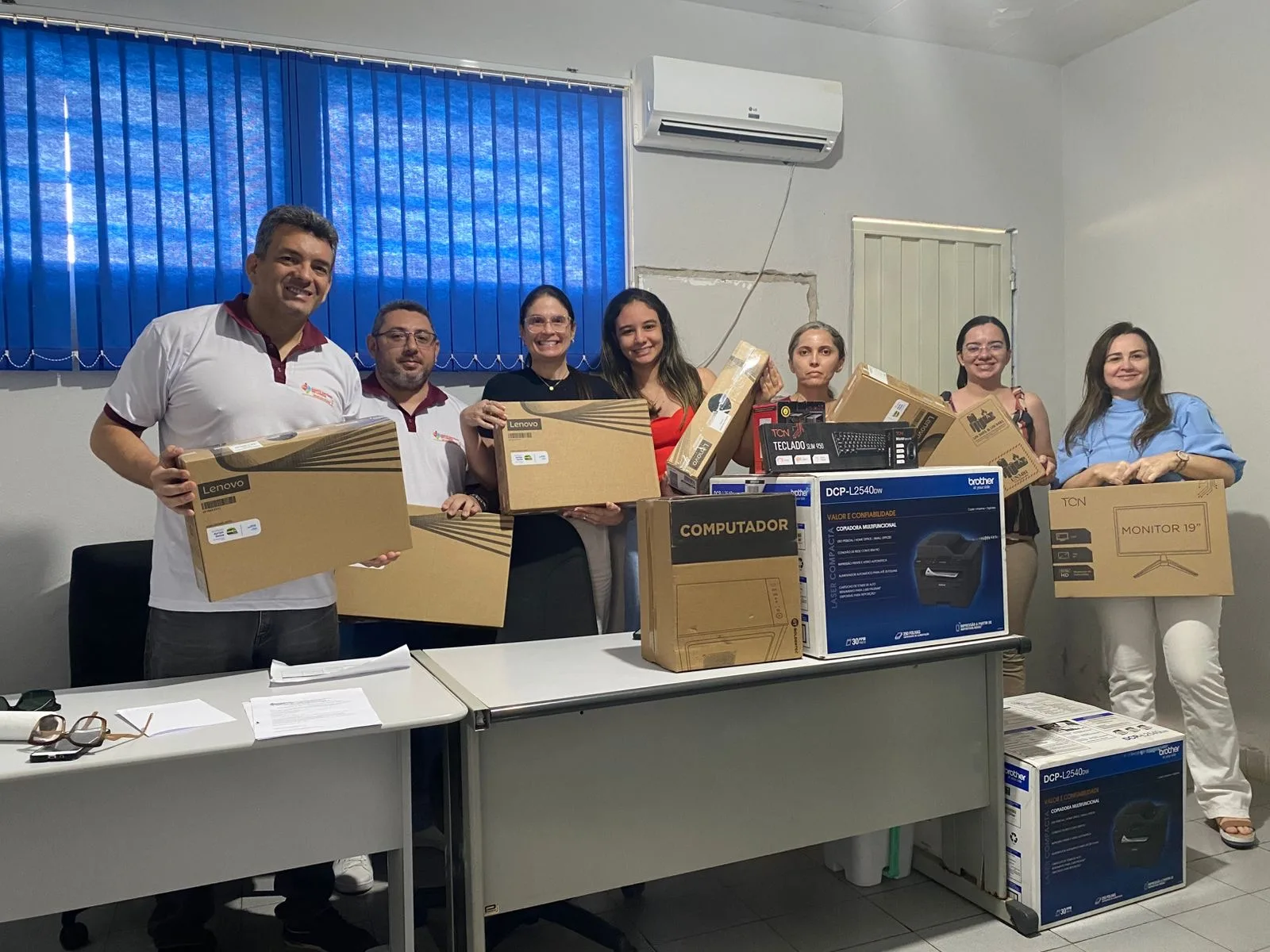 Prefeitura de Santo Antônio de Lisboa realiza entrega de equipamentos de informática para fortalecer a Saúde