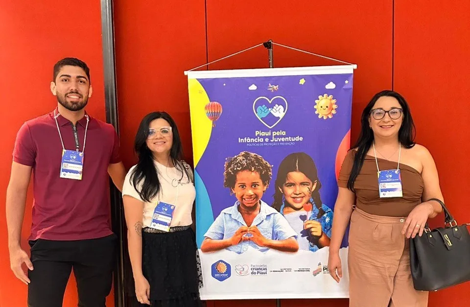 Representantes de Santo Antônio de Lisboa participam do Seminário Piauí pela Infância e Juventude