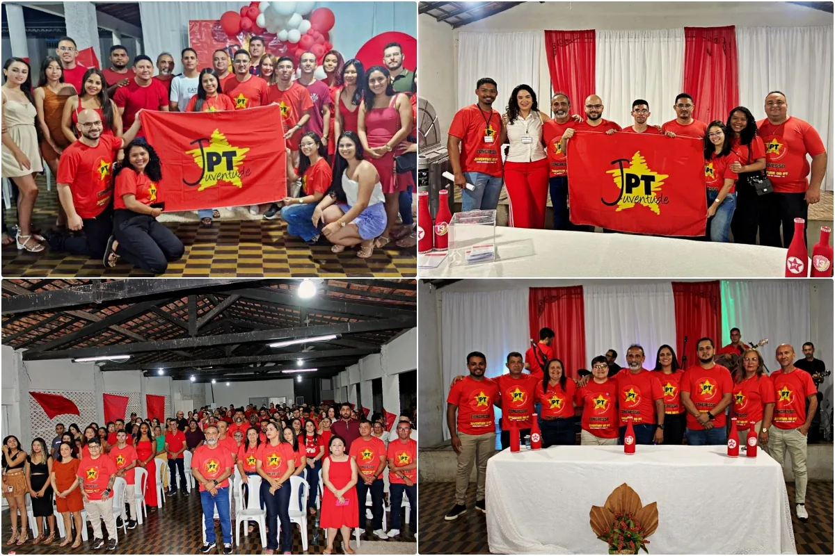 Congresso Municipal da Juventude do PT é realizado em Santo Antônio de Lisboa