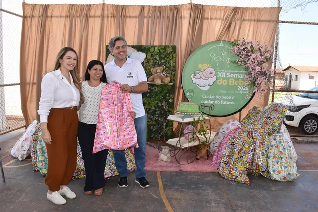 Roda de Conversa e entrega de kits de enxoval marcam o encerramento da XII Semana do Bebê em Picos