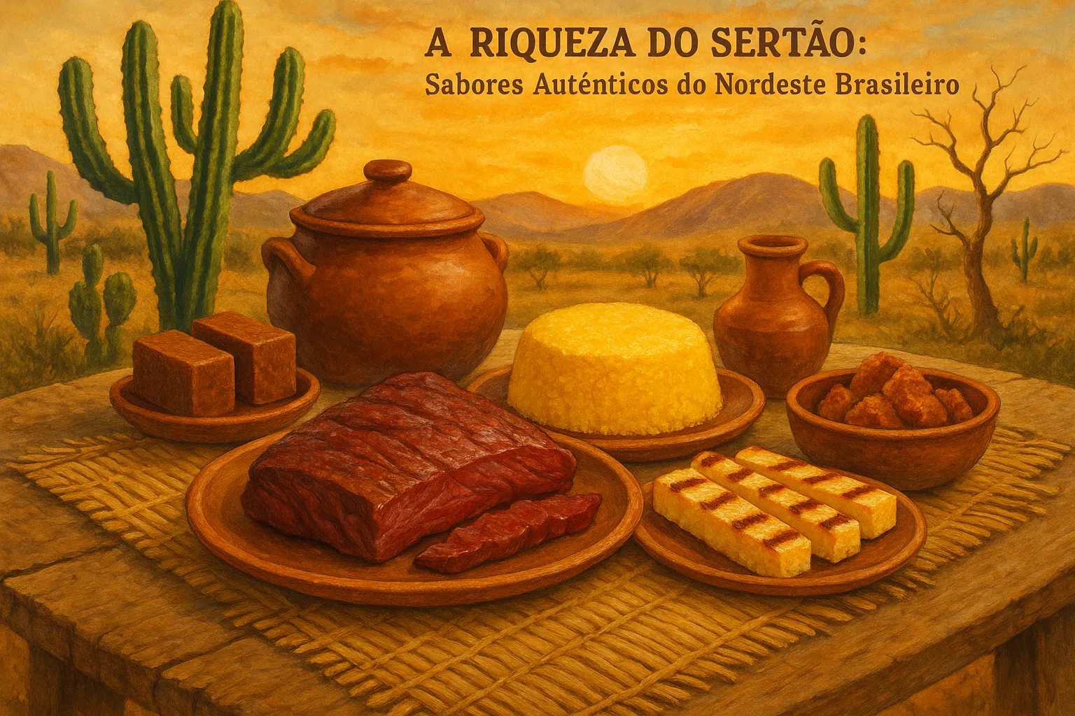 A Riqueza do Sertão: Sabores Autênticos do Nordeste Brasileiro
