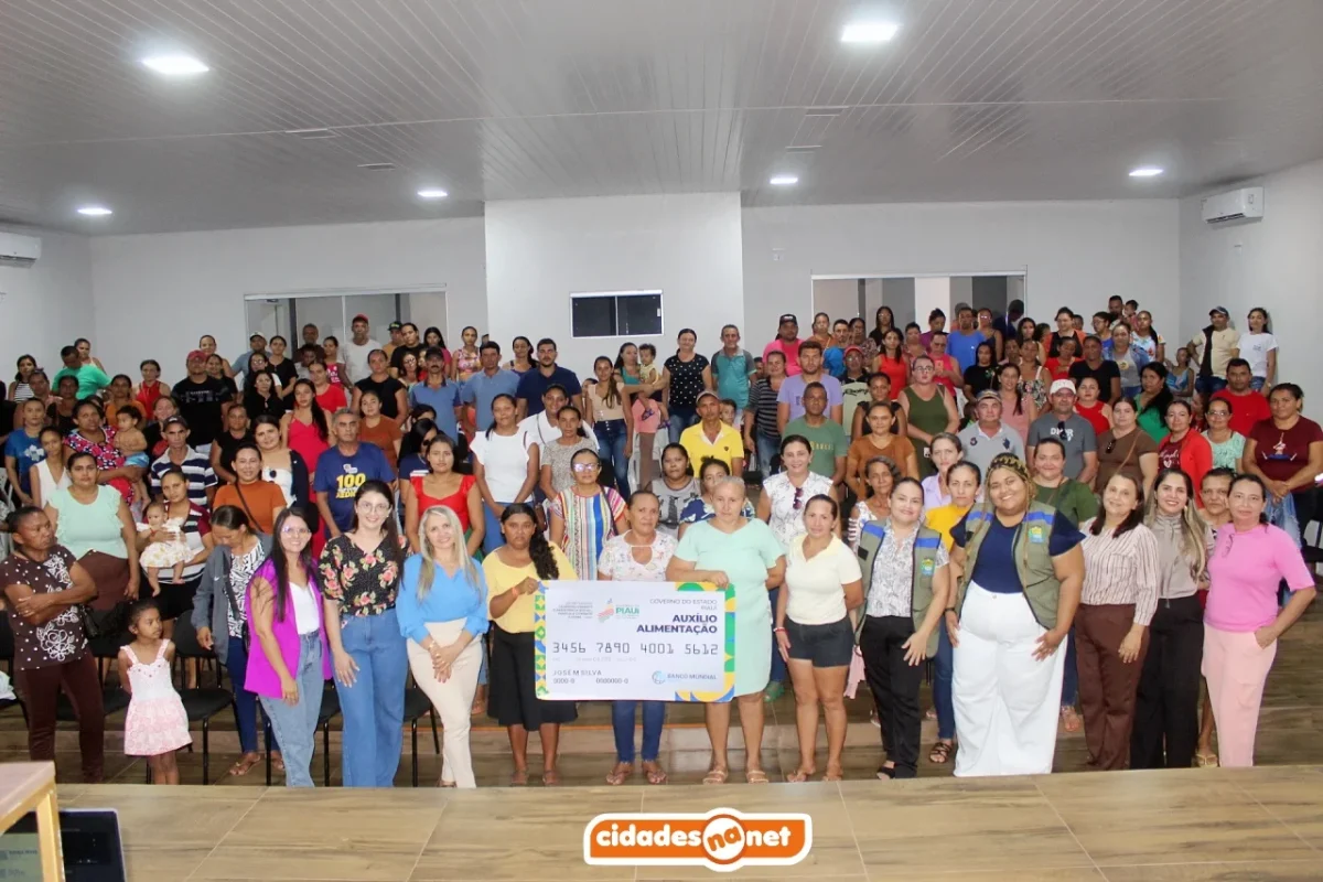Governo do Piauí concede Auxílio Alimentação a 130 famílias de Itainópolis afetadas pela seca