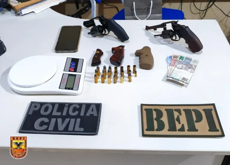Ex-militar do Exército de 19 anos é preso em Picos suspeito de fornecer armas a facção criminosa