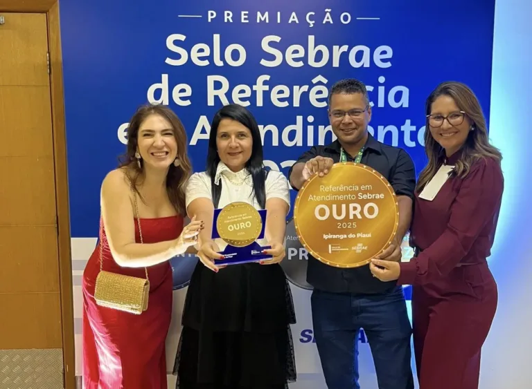 Ipiranga do Piauí conquista categoria ouro no Selo Sebrae de Referência em Atendimento 2025