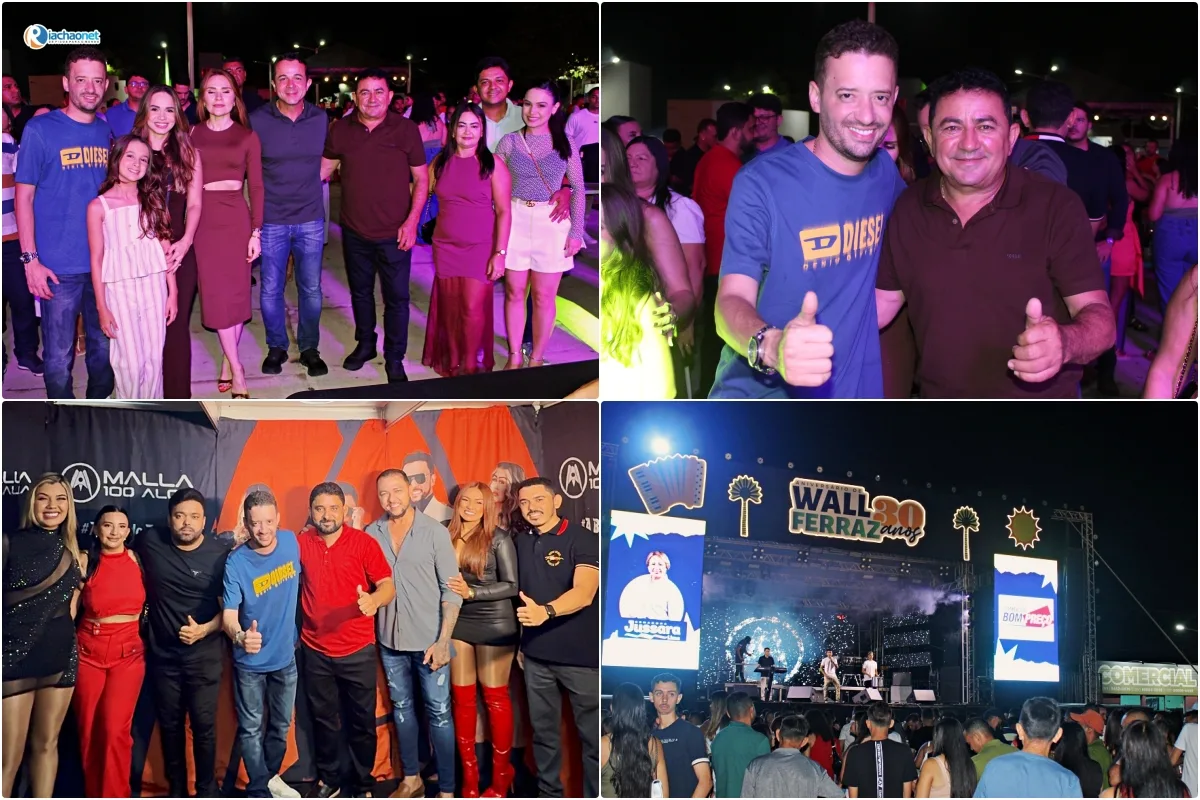 Gestão do prefeito Guilherme Maia promove segundo dia de festa em comemoração ao aniversário de 30 anos de Wall Ferraz; veja fotos