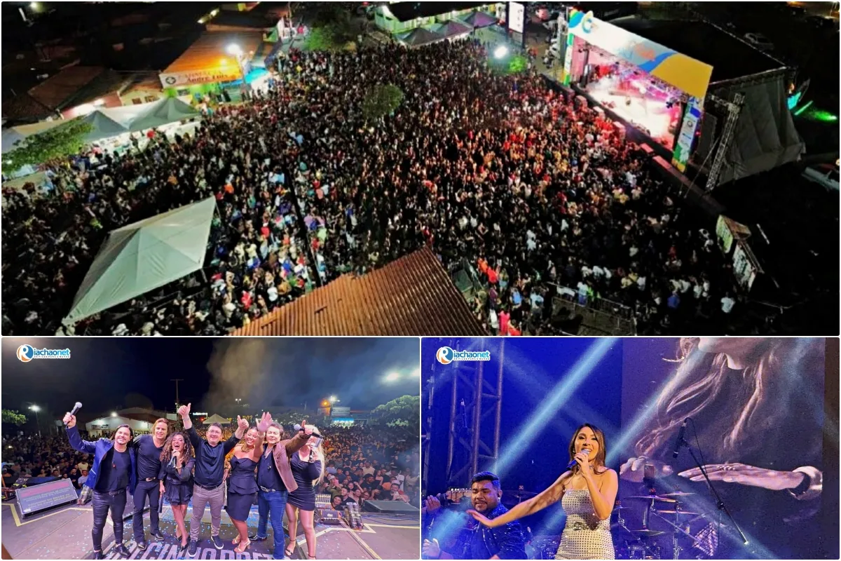 Shows de Calcinha Preta, Galícia e Os Silva atraem multidão no 63º aniversário de Ipiranga do Piauí