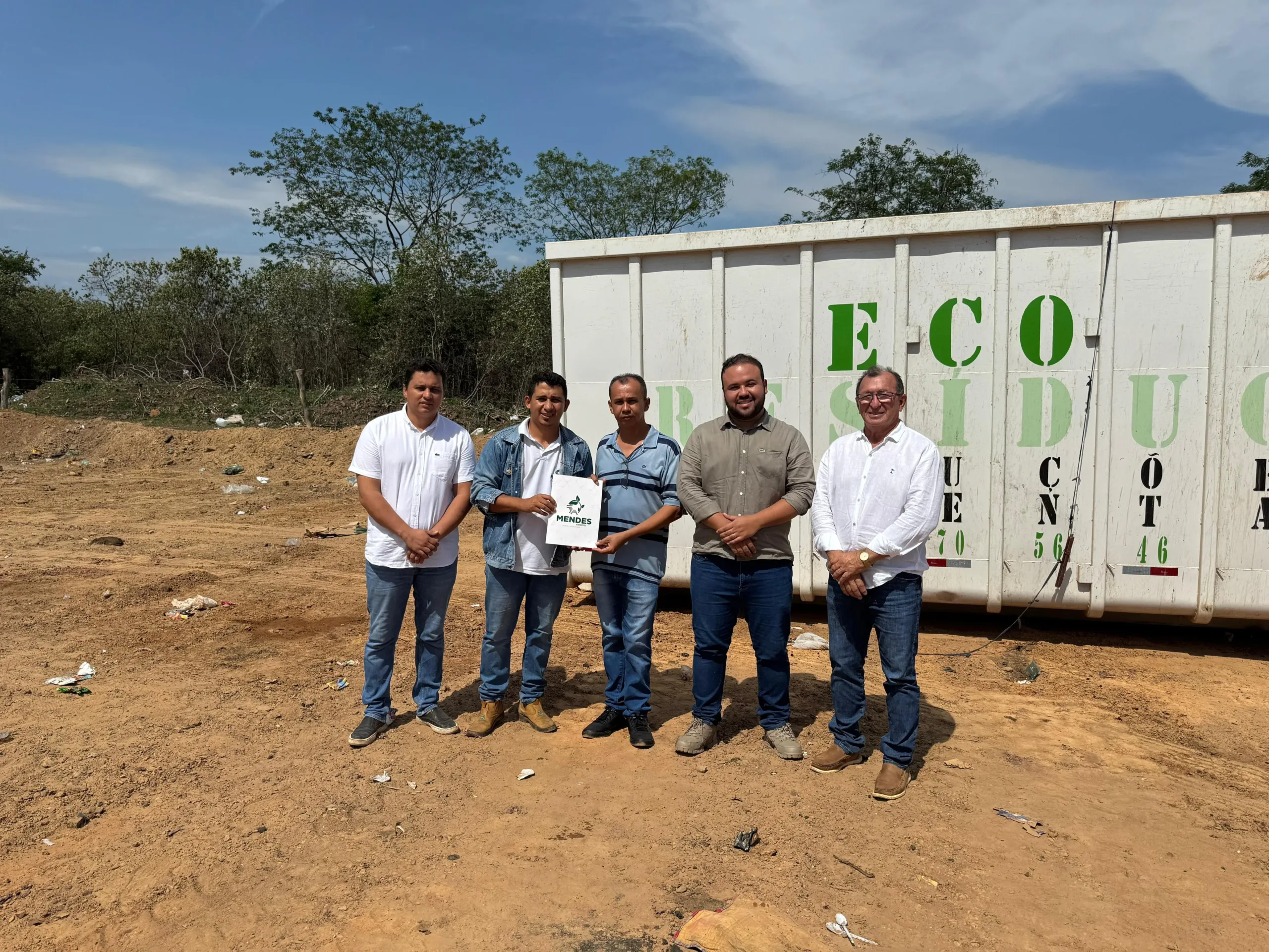 Antigo lixão de Itainópolis passa por ações de limpeza, transporte de resíduos e plano de recuperação ambiental